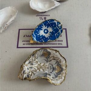 Handcrafted Oyster Shell Trinket Dish
